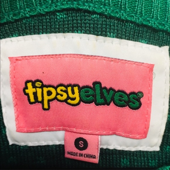 Tipsy Elves | Unicorn Believe Ugly XMAS Sweater S - Picture 7 of 10